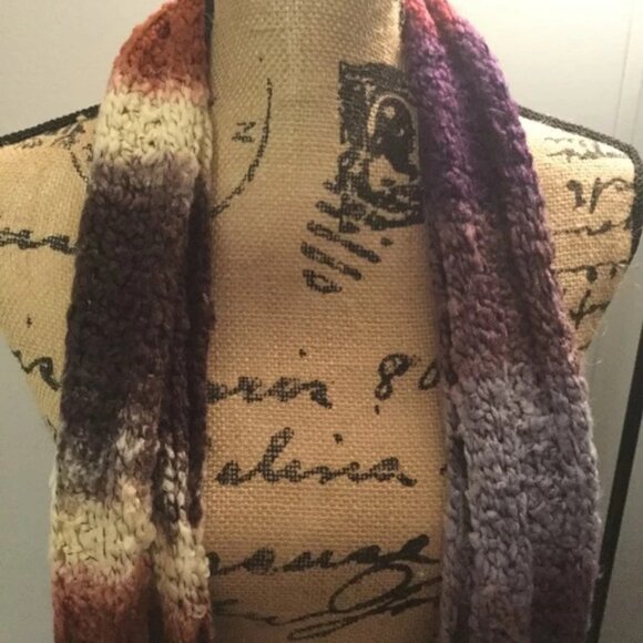 Multicolor Knit Scarf - Picture 3 of 3